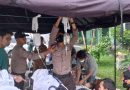 Siswa SPN Polda Jabar Bantu MAsyarakat Cianjur yang Terkena Bencana